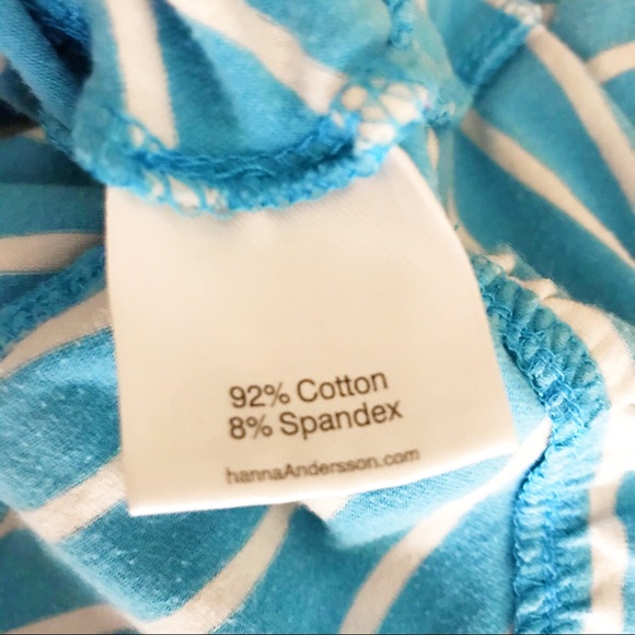 Hanna Andersson Blue Striped Layered Dress - Picture 4 of 9